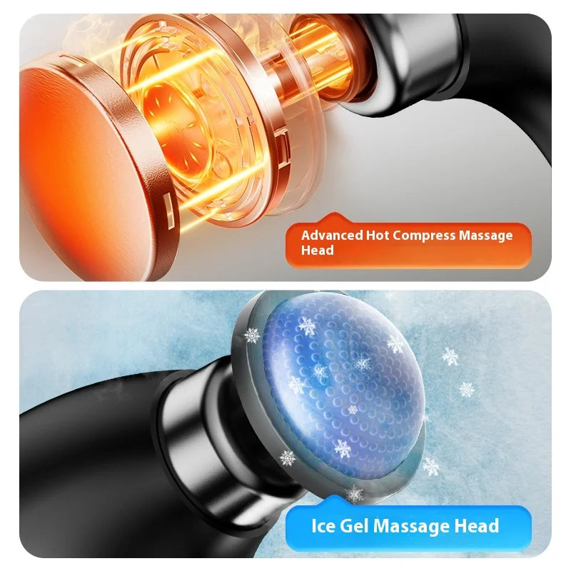 Relivon L-GM324 Hot & Cold Folding Massage Gun